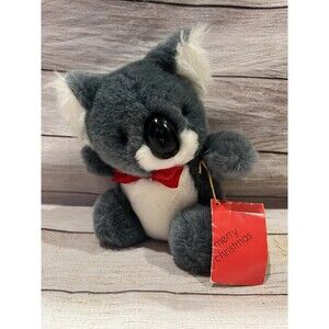 Vintage Russ Plush Koala Bear Kissy 7" Gray Stuffed Animal Paul Sebastian